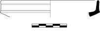 Line drawing of a ceramic vessel profile